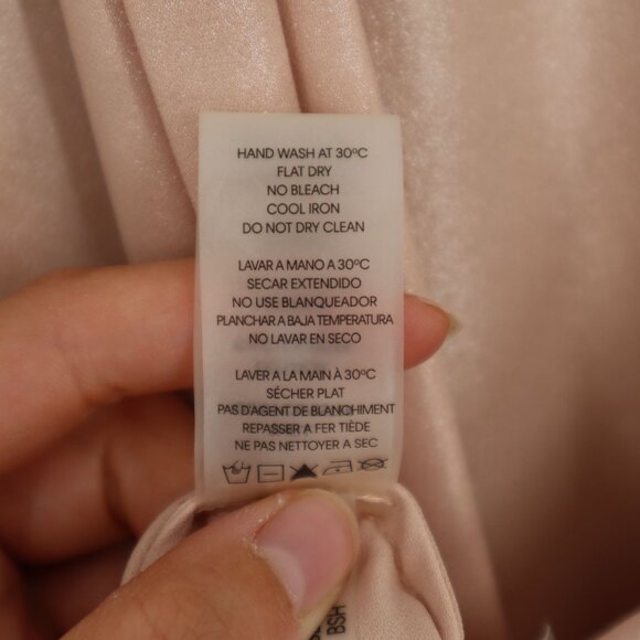 Calvin Klein Sparkly Blouse Women's XL Light Pink Party Career Festive Polished - Picture 5 of 8